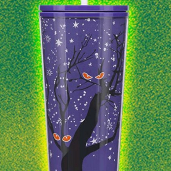 🎃NEW SET OF STARBUÇKS TUMBLERS DRINK CUPS SPOOKY GLOW IN DARK HALLOWEEN - Picture 10 of 10